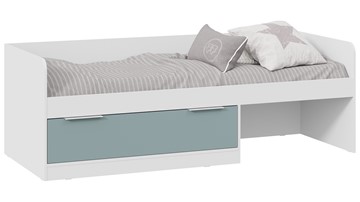 Кроватка ТриЯ Марли Тип 1 (Белый/Серо-голубой) в Грозном