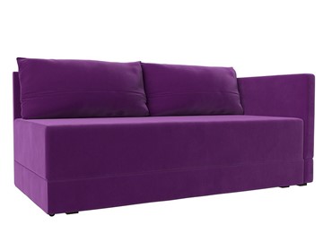 Диван-кровать Никас, Фиолетовый (Микровельвет) в Грозном