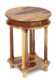 Столик кофейный Бомбей - 1149  палисандр, 45*45*60, натуральный (natural) арт.10049 в Грозном