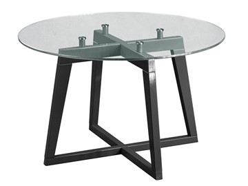Стеклянный столик Рилле-445 (серый графит) в Грозном