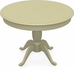 Круглый обеденный стол Леонардо-1 исп. Круг 820, тон 10 (Морилка/Эмаль) в Грозном