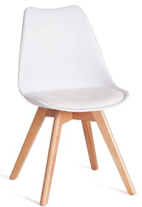 Обеденный стул TULIP (mod. 73-1) 47,5х55х80 белый арт.20220 в Грозном