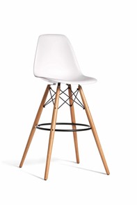 Барный стул derstuhl DSL 110 Wood bar (белый) в Грозном