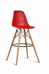 Барный стул DSL 110 Wood bar (красный) в Грозном
