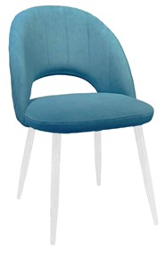 Обеденный стул 217 V16 голубой/белый в Грозном