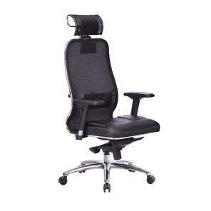 Офисное кресло Samurai SL-3.04, черный плюс в Грозном