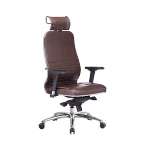 Офисное кресло Метта Samurai KL-3.04, темно-коричневый в Грозном