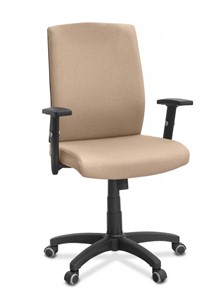 Кресло для руководителя Alfa A/MK/1D, ткань Bahama / бежевая в Грозном