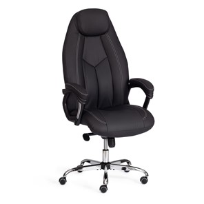 Офисное кресло BOSS Lux, кож/зам, черный, арт.21151 в Грозном