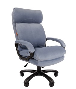 Кресло офисное CHAIRMAN HOME 505, велюр голубое в Грозном