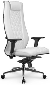 Кресло офисное Метта МЕТТА L 1m 50M/2D Infinity Easy Clean мультиблок, нижняя часть 17839 белый в Грозном