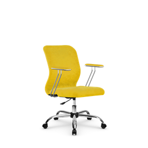 Кресло SU-Mr-4/подл.078/осн.006 желтый в Грозном
