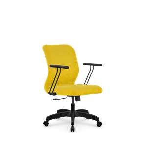 Офисное кресло SU-Mr-4/подл.109/осн.001 желтый в Грозном