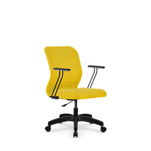 Кресло офисное SU-Mr-4/подл.110/осн.005 желтый в Грозном