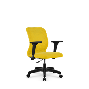 Кресло офисное SU-Mr-4/подл.200/осн.005 желтый в Грозном