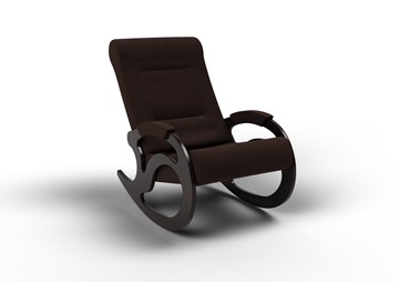 Кресло-качалка Вилла, ткань шоколад 11-Т-Ш в Грозном