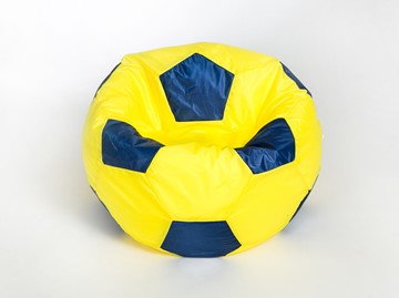 Кресло-мешок Мяч малый, желто-синий в Грозном