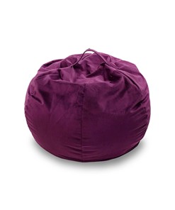 Кресло-мешок Орбита, велюр, фиолетовый в Грозном