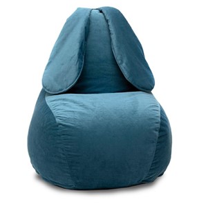Кресло-мешок Зайка (длинные уши), синий в Грозном