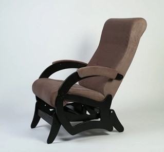 Кресло-качалка Амелия, ткань кофе с молоком 35-Т-КМ в Грозном