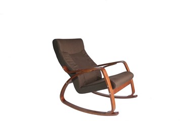 Кресло-качалка Женева, ткань шоколад в Грозном