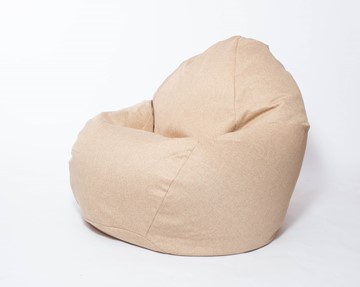 Кресло-мешок Макси, рогожка, 150х100, песочное в Грозном