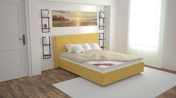 Двуспальная кровать с механизмом Сарма Альба 160х200 (с коробом) в Грозном
