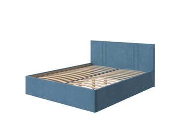 Кровать спальная Helix Plus 180х200, Велюр (Monopoly Прованский синий (792)) в Грозном
