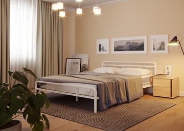 Кровать спальная Леон, 1600, белый в Грозном