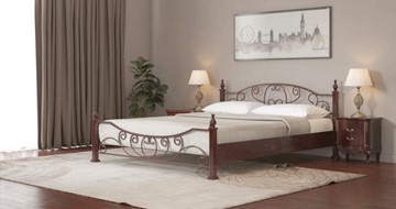 Кровать в спальню СВ-Стиль Барон 160*200 с основанием в Грозном