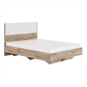 Спальная кровать Алисия Николь (мод.1.2) 1,4 белая экокожа, с ортопедическим основанием в Грозном