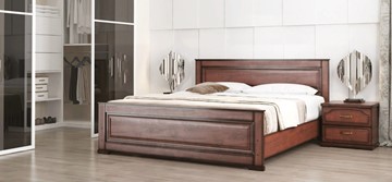 Двуспальная кровать СВ-Стиль Стиль 2, 160х190 с основанием в Грозном