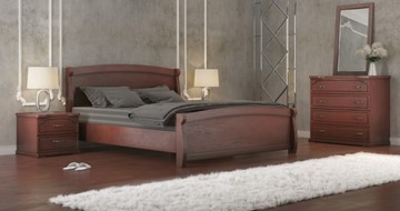 Кровать спальная СВ-Стиль Магнат 160*195 с основанием в Грозном