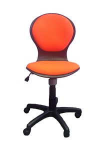 Детское комьютерное кресло Libao LB-C 03, цвет оранжевый в Грозном
