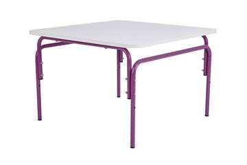 Растущий стол Фея Мой малыш, 0-1 гр., белый-фиолетовый в Грозном