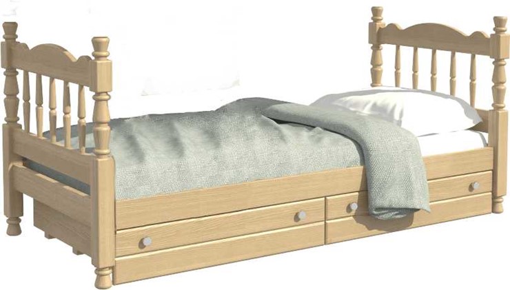 Кровать детская Алёнка (Сосна) в Грозном - изображение 2