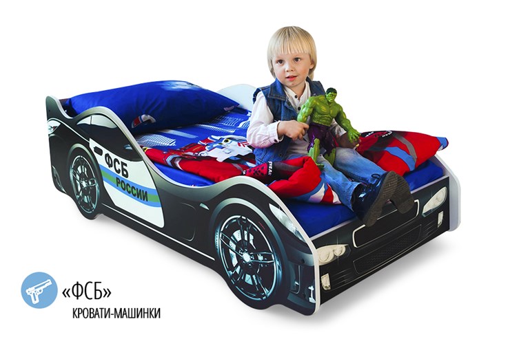 Детская кровать-машина ФСБ в Грозном - изображение 1