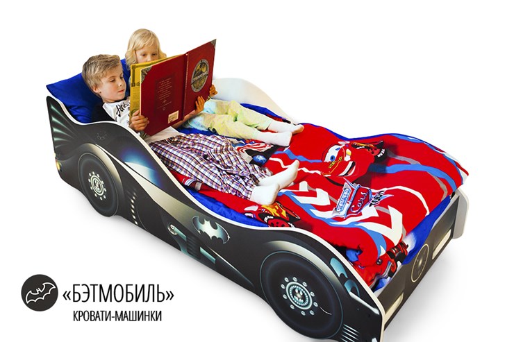 Детская кровать-машина Бэтмобиль в Грозном - изображение 4