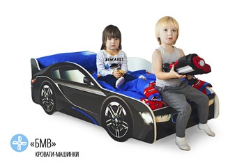 Детская кровать-машина BMW в Грозном - предосмотр 1