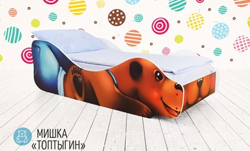 Детская кровать-зверёнок Мишка-Топотыгин в Грозном - предосмотр