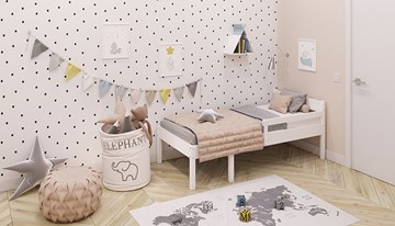 Кровать в детскую POLINI Kids Simple 935 Белый в Грозном - предосмотр 6