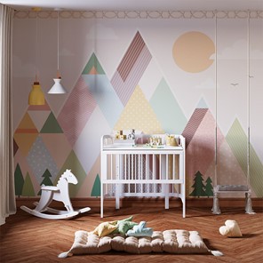 Детская кровать POLINI Kids Simple 120 Белый в Грозном - предосмотр 8