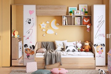Детская спальня Панда №1 в Грозном