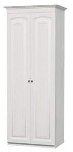 Распашной шкаф Гармония-4, 2-х створчатый, цвет Дуб беленый в Грозном