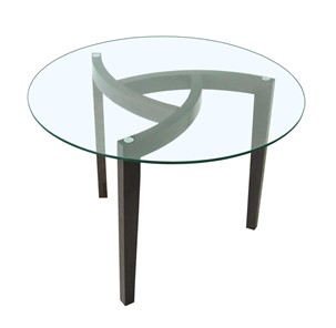 Стеклянный столик Оникс-1, Венге/Прозрачное стекло в Грозном
