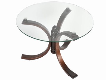 Стеклянный столик Лорд (темно-коричневый) в Грозном