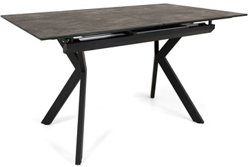 Обеденный раздвижной стол Бордо 1CX 140х85 (Oxide Nero/Графит) в Грозном - предосмотр