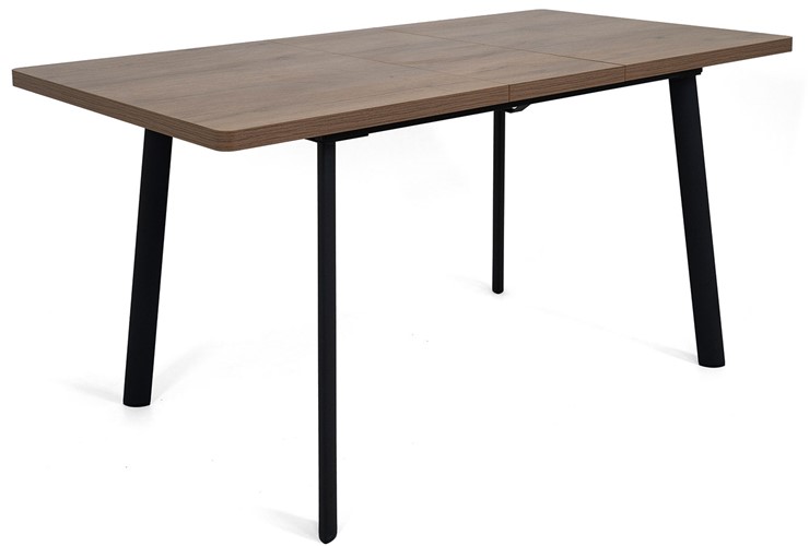 Раздвижной стол Дали-1L(ноги черные, дуб табако) в Грозном - изображение 3