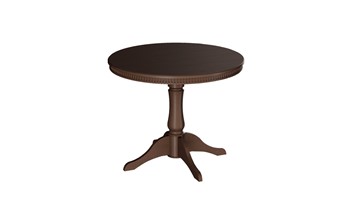 Кухонный стол раздвижной Орландо Т1, цвет Орех темный (Б-111.02.1) в Грозном - предосмотр