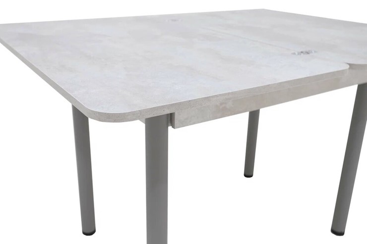 Кухонный стол раскладной Прайм-3Р, Цемент светлый в Грозном - изображение 3